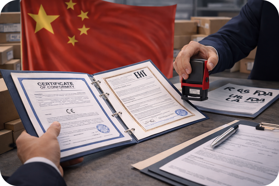 Сертификация товаров из Китая